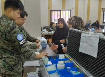 يوم صحي مجاني في بلدية طيردبا قدّمته الكتيبة الكورية
