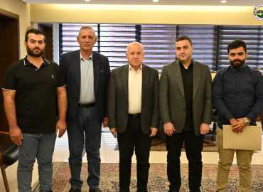 وفد من بلدية تفاحتا يزور رئيس مجلس الجنوب