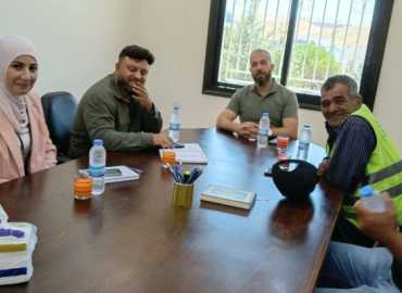 بلدية ميدون ولوسيا تبحث مع NRC تأهيل شبكة المياه