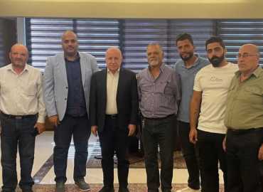 بلدية لبايا تزور رئيس مجلس الجنوب لاستكمال بعض الدراسات والمشاريع