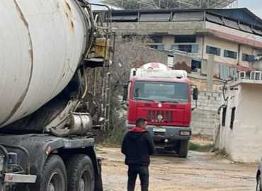 شرطة بلدية الشويفات تحجز جبّالتين للباطون بسبب مخالفة رمي حمولة زائدة