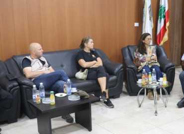 اتحاد بلديات قضاء صور يبحث مع المجلس النرويجي للاجئين دعم النازحين ومراكز الإيواء