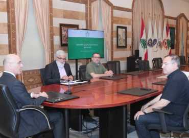 وزير الداخلية والبلديات يبحث مع بلديات بنت جبيل ورميش ودبل وغلبون أوضاعها واحتياجاتها