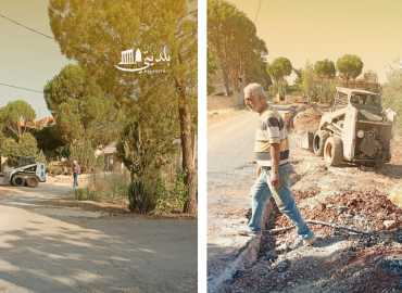 بلدية كفردان تستكمل المرحلة الثانية من مشروع تمديد أنابيب مياه الشفة