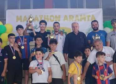 بلدية عرمتى تنظّم ماراثونًا رياضيًا بمشاركة أبناء البلدة