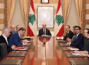 وزير الداخلية والبلديات يستقبل وفداً أوروبياً لبحث التعاون الإنمائي