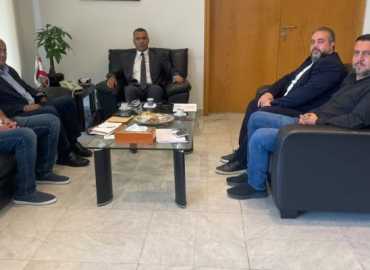 اتحادا بلديات بنت جبيل وجبل عامل يبحثان مع وزير الزراعة أوضاع القطاع الزراعي