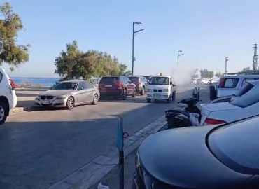 حملة رش مبيدات صيفية بالتعاون بين بلدية صور والريجي