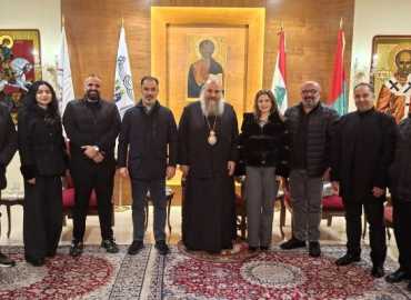 رئيس بلدية زحلة يزور المتروبوليت أنطونيوس الصوري وبحث في شؤون المدينة