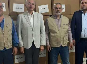 اتحاد بلديات المنية يتسلّم من مجلس الجنوب ألف حصة غذائية للنازحين خارج مراكز الإيواء