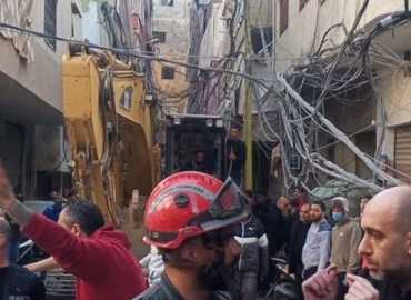 بلدية الشويفات تواصل رفع الأنقاض ومتابعة تداعيات العدوان الإسرائيلي