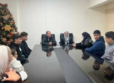 وفد من ثانوية الإمام الحسن (ع) يزور بلدية المريجة وبحث بآفاق العمل المشترك