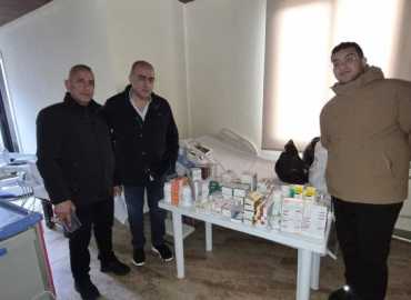 توزيع أدوية في مركز فرام الصحي بالتعاون مع بلدية المزاريب وعرستا