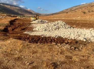 بلدية مجدل بلهيص تبدأ بتجهيز الأرضية لمشروع طاقة شمسية لتغذية بئر المياه