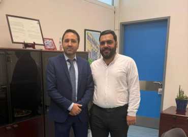 رئيس بلدية الغبيري يزور المستشفى الحكومي لتعزيز سبل التعاون