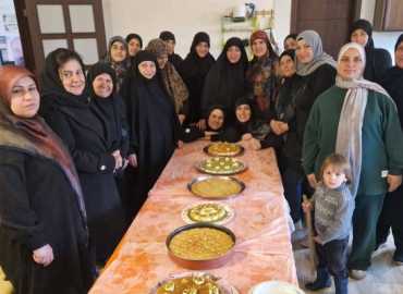 بلدية حولا واتحاد بلديات جبل عامل ينظمان ورشة تدريبية في صناعة الحلويات لتمكين المرأة