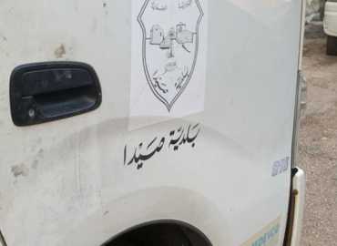 فرق الطوارىء وورش بلدية صيدا تعالج تداعيات العاصفة