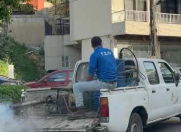 الحازمية تطلق حملة رش لمكافحة الحشرات مع اقتراب الصيف