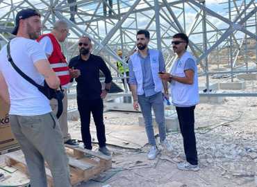 بلدية معروب تناقش الاجراءات الأخيرة لافتتاح مشروع الطاقة المخصص لمحطة المياه