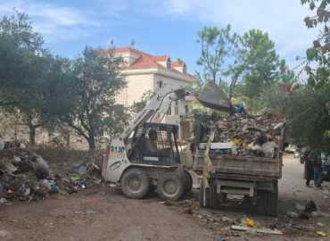 بلدية جويا تواصل أعمالها الميدانية لتحسين الواقع البيئي والخدماتي