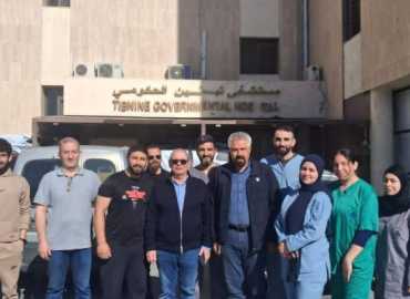 اتحاد بلديات القلعة يتفقد مستشفى تبنين الحكومي ومركز الصليب الأحمر ويشيد بصمود الكوادر الطبية