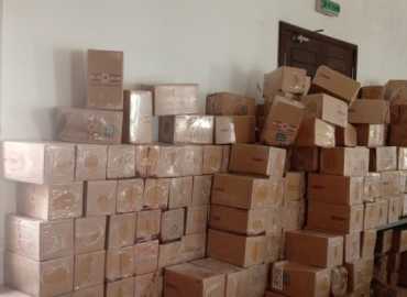 حصص تموينية ومواد تنظيف لجميع المقيمين في بلدة الطيبة