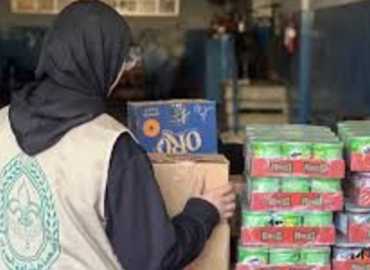 جمعية المبرّات: مساعدات إغاثية لنحو 7000 نازح في عدة مناطق