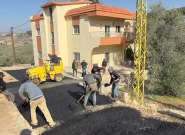 مجلس الجنوب يُنجز تعبيد الطرقات الرئيسية في شقرا ودوبيه بمتابعة من البلدية