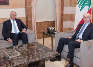 وزير الداخلية يبحث مع مدير الأمن العام تطوير الخدمات وإطلاق البصمة البيومترية للمغتربين