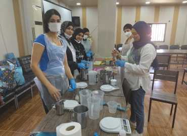 مشاريع دعم وتمكين نسائي بتمويل من الكتيبة الكورية في بلدة طيردبا