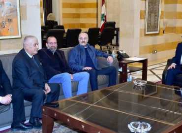سلام يبحث مع اتحادات بلديات إقليم الخروب ضغط النزوح والحاجة إلى دعم البلديات