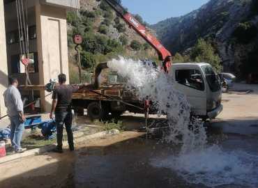 بمتابعة من العمل البلدي .. بلدية الطيبة تضيف المجموعة الثالثة الى محطة نهر الليطاني 