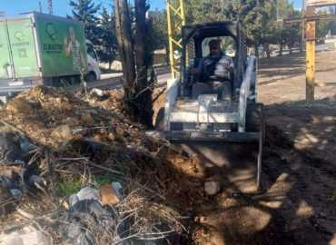 بلدية السلطانية: أعمال النظافة مستمرّة عند مدخل البلدة