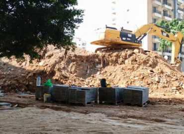 تأهيل الأرصفة تحت جسر يريفان ضمن مشروع تطوير سوق برج حمود