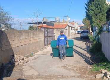 بلدية النبطية الفوقا تباشر بالمرحلة الأولى من مشروع فرز النفايات المنزلية