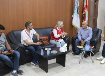 اتحاد بلديات صور يعرض تجربته الإغاثية أمام وفد منظمة حماية الطفل في لبنان