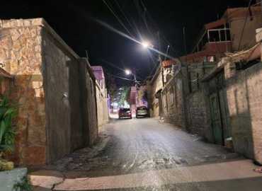 بلدية يونين تباشر بتنفيذ مشروع إنارة الطرق الأساسية في الأحياء السكنية الداخلية
