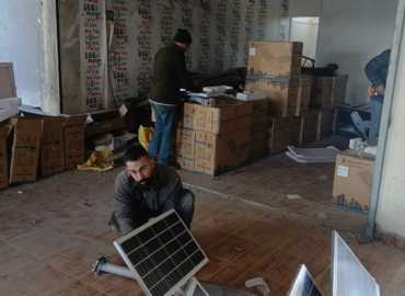 بلديّة مجدل سلم تشكر مجلس الجنوب على مساهمته بـ80 لمبة تعمل على الطاقة الشمسية