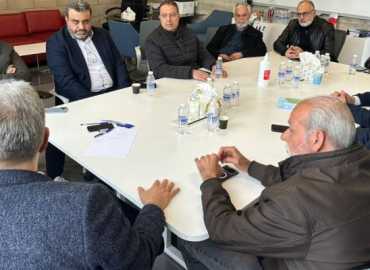 بلدية القريّة تبحث مع وفد حركة أمل واتحادات البلديات أوضاع النازحين في شرق صيدا