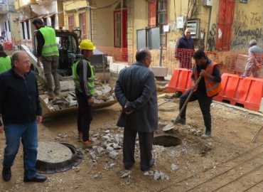 بلدية برج حمود تجول على المشاريع الانمائية التي تنفذ بالتعاون مع الهيئات الدولية