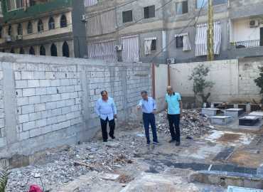 تعاون وتنسيق مشترك لترميم جبانة الرادوف