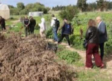 وفد من بنك التنمية الألماني يزور اتحاد بلديات قضاء صور ويطّلع على مشاريع زراعية إنمائية