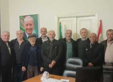 بلدية علي النهري تزور مكتب حركة أمل وممثلين عن الحزب الشيوعي اللبناني للبحث بقضايا إنمائية وخدماتية