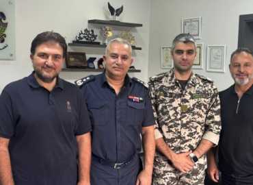 رئيس اتحاد بلديات الشقيف يزور مركز الأمن العام في النبطية بعد استئناف العمل فيه