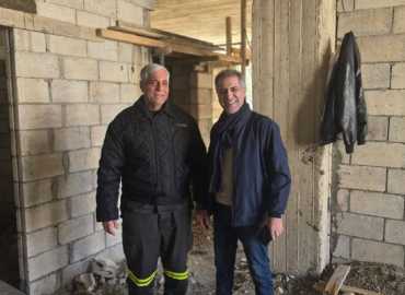 جولة تفقدية لرئيس بلدية برج البراجنة على مبنى الدفاع المدني الجديد