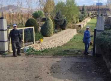 بلدية جب جنين تواصل تنسيق وإعادة زرع الحدائق العامة