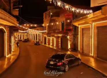 بلدية عاليه تنهي مشروع إنارة السوق القديم تمهيدًا لتحويله إلى سوقٍ سياحيٍّ 