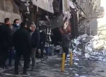 بلدية برج البراجنة تباشر إزالة الركام وإصلاح الأضرار بعد استهداف ساحة 