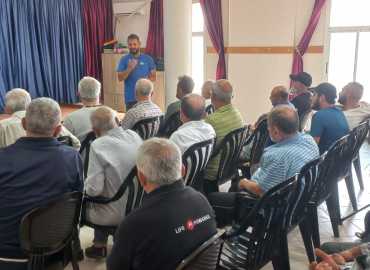 ندوة زراعية في رشاف حول الزراعات الشتوية