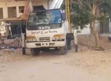 القسم الفني في بلدية برج البراجنة يواصل أعماله الميدانية